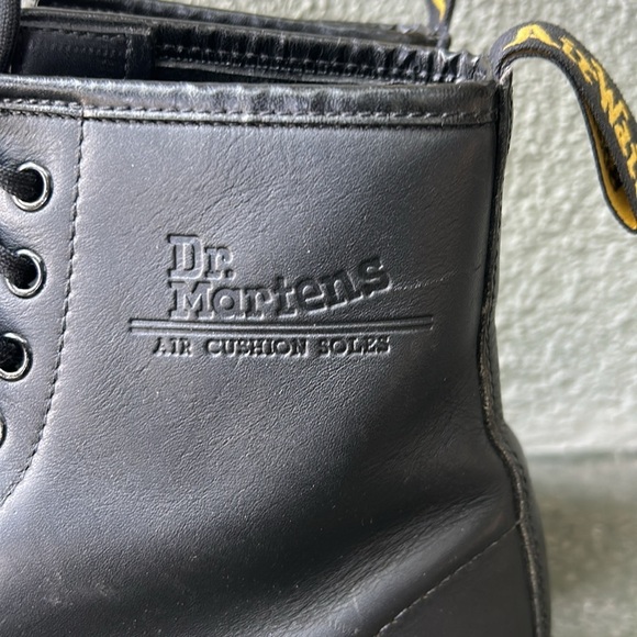 Dr. Martens Black 1460 Vintage Made in England Lace Up Boots Mens UK Sz 7 - Picture 5 of 15